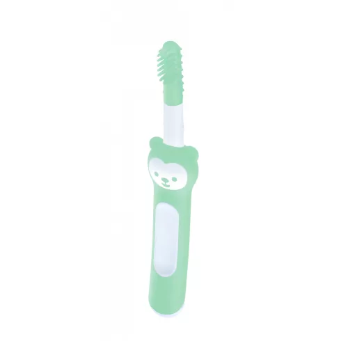 MAM Massaging Brush masszázsfogkefe 3+ hó  - pasztell kék
