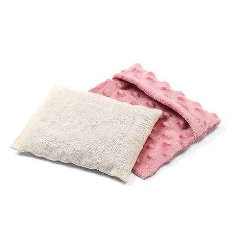 BabyOno cseresznyemag párna 13x16 cm - rózsaszín 