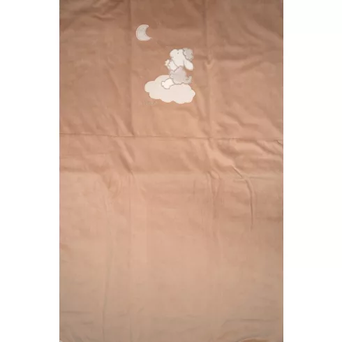Trimex bélelt plüss takaró 70x100cm - bárány mogyoró 