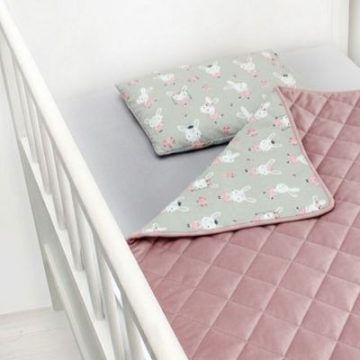 Scamp velvet ágynemű garnitúra 75x100 cm - Rabbit
