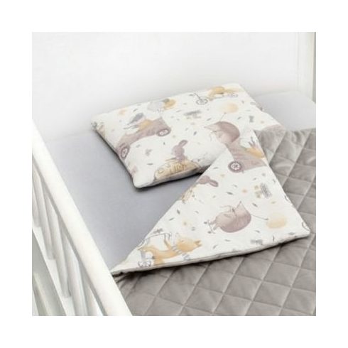 Scamp velvet ágynemű garnitúra 75x100 cm - Fox