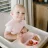 BabyOno előke szilikon állítható rózsaszín 6 hó+