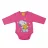  Hosszú ujjú baba body Snoopy mintával  (62) - világos pink