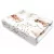 Baby Shop pamut,gumis lepedő 70*140 cm - Varázsló tündér bézs