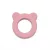 P&M Beary Szilikon rágóka csörgővel Dusty Rose 0m+