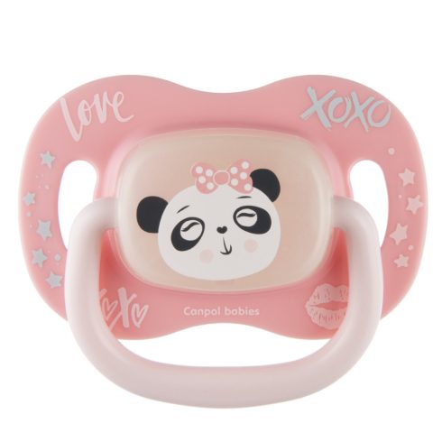 Canpol babies cseresznye alakú szilikon cumi 0-6 hó - panda