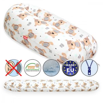 Scamp univerzális szoptatós párna - White Brown Bears