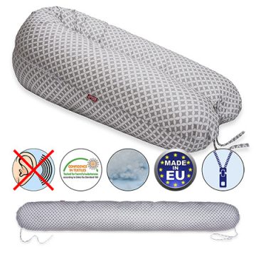 Scamp univerzális szoptatós párna - Pick Gray