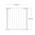 Kinderkraft Safe Snap biztonsági ajtórács 75-82 cm - fehér
