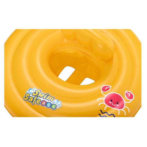 Bestway Swim Safe bébi beleülős sárga úszógumi