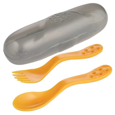 Canpol babies Utazó étkészlet sárga 12 hó+