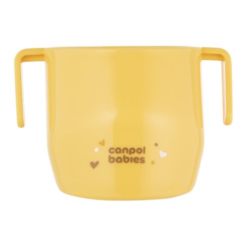 Canpol babies Itatópohár SMART 180 ml 12hó+ sárga