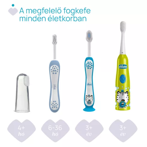 Chicco Fogkefe 6-36 hó ultrafinom sörtékkel - lila