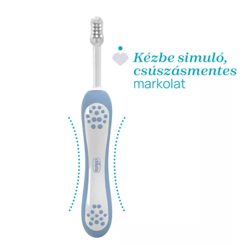 Chicco Fogkefe 6-36 hó ultrafinom sörtékkel - idigókék