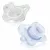 Chicco PhysioForma®  Mini Soft szilikon cumi 0-2 hó, 2 db kék