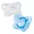 Chicco PhysioForma®  Mini Soft szilikon cumi 0-2 hó, 2 db kék