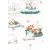 Mintás textil pelenka 1db-os - Sweet dreams