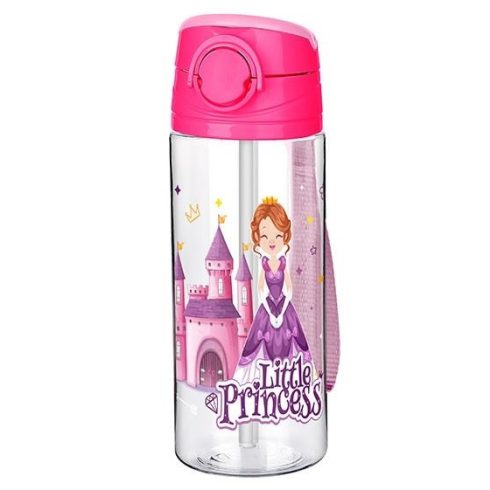 Titiz szívószálas kulacs 500ml - Little Princess