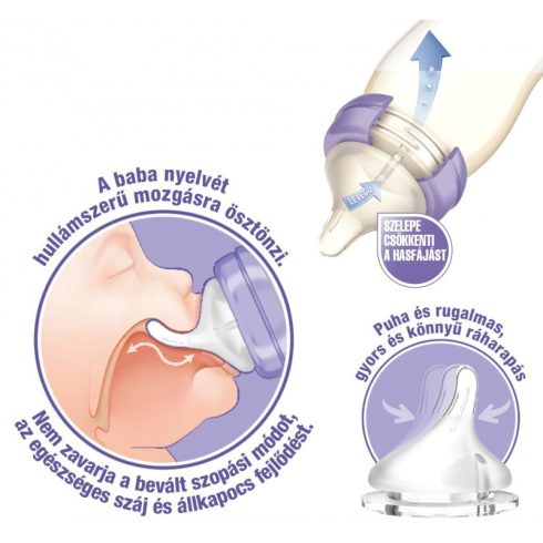 Lansinoh cumisüveg 240 ml üveg