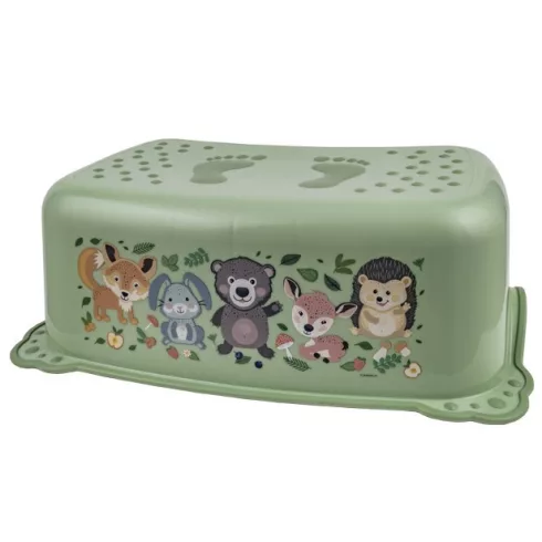 MALTEX csúszásgátlós fellépő The Nature Buddies Süni - gentle olive