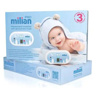 MILIAN PRO 3 légzésfigyelő 3 érzékelőlappal