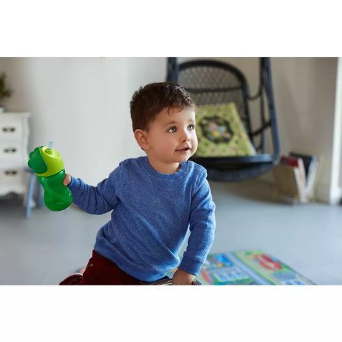 Philips Avent 12+ Bendy Szívószálas itató pohár 300ml
 - zöld 