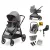 Maxi-Cosi Zelia S Trio babakocsi szett + FamilyFix S ISOFIX talppal - Grey
