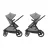   Maxi-Cosi Zelia S Trio babakocsi szett + FamilyFix S ISOFIX talppal - Grey
