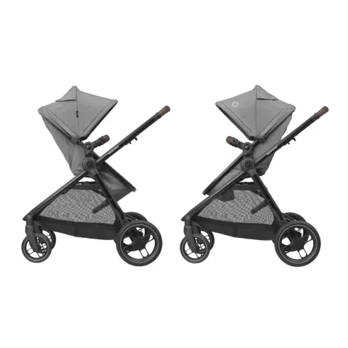Maxi-Cosi Zelia S Trio babakocsi szett + FamilyFix S ISOFIX talppal - Grey
