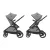 Maxi-Cosi Zelia S Trio babakocsi szett + FamilyFix S ISOFIX talppal - Grey
