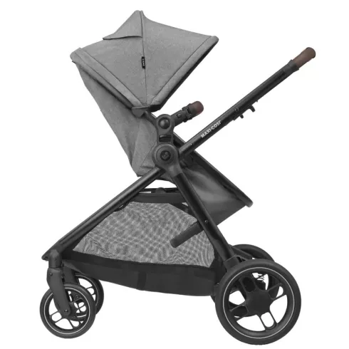 Maxi-Cosi Zelia S Trio babakocsi szett + FamilyFix S ISOFIX talppal - Grey

