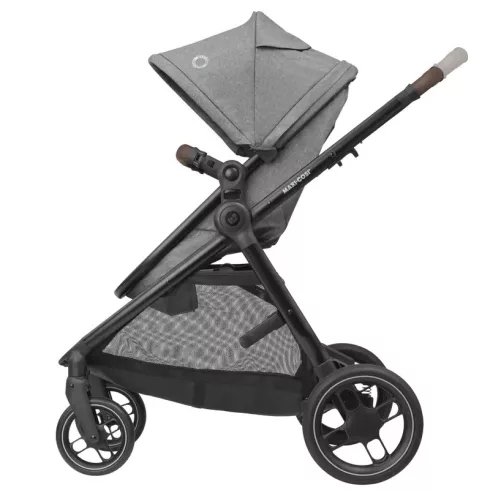 Maxi-Cosi Zelia S Trio babakocsi szett + FamilyFix S ISOFIX talppal - Grey
