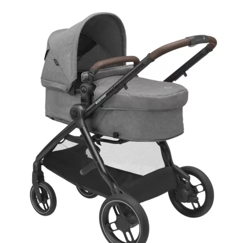 Maxi-Cosi Zelia S Trio babakocsi szett + FamilyFix S ISOFIX talppal - Grey
