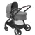 Maxi-Cosi Zelia S Trio babakocsi szett + FamilyFix S ISOFIX talppal - Grey
