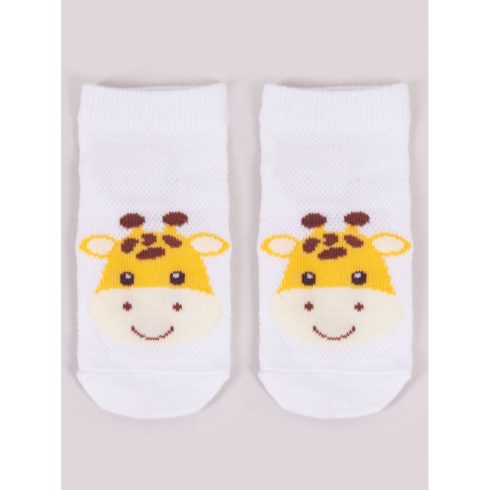 Yoclub pamut bokazokni 20/22 - fehér/zsiráf