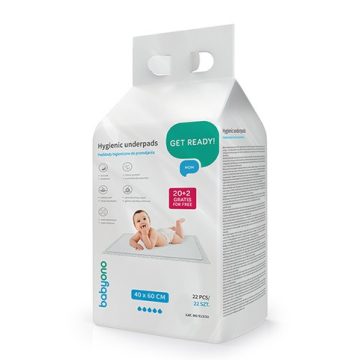   BabyOno pelenkázó alátét 40*60 cm - 20 db (+ 2 db gratis)