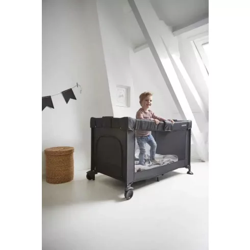 Koelstra T5 utazóágy állítható magasságú fekvőfelülettel - Grey