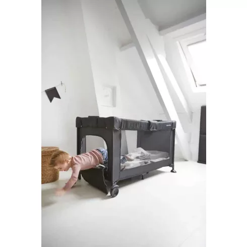 Koelstra T5 utazóágy állítható magasságú fekvőfelülettel - Grey