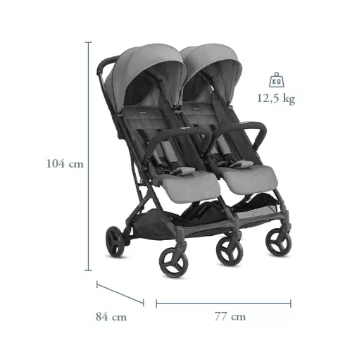 Inglesina Twin Sketch iker sportbabakocsi  - Navy 