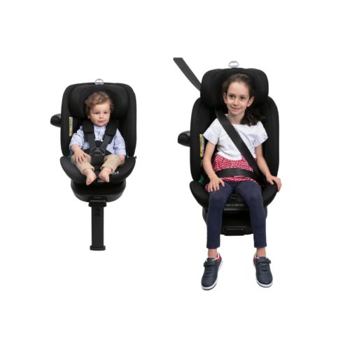 Chicco EVERONE I-SIZE 40-150cm 
fogatható autósülés - Black