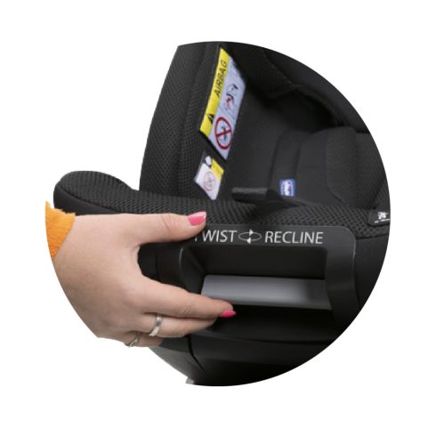 Chicco EVERONE I-SIZE 40-150cm 
fogatható autósülés - Silver Ink