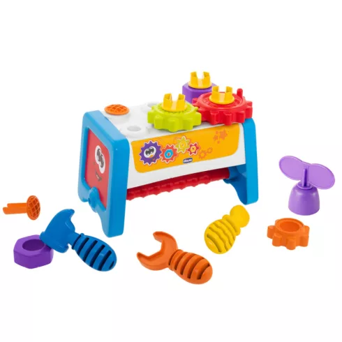 Chicco Szerelőpad és Szerszámos láda 2in1
fejlesztőjáték 12-36 hó