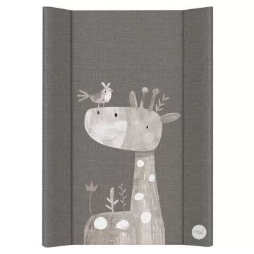   Ceba Baby puha 2 ékes pelenkázó lap 50*70 cm - Basic Friendly Giraffe
