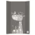Ceba Baby puha 2 ékes pelenkázó lap 50*70 cm - Basic Friendly Giraffe