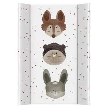   Ceba Baby puha 2 ékes pelenkázó lap 50*70 cm - Basic Cute Animals