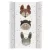 Ceba Baby puha 2 ékes pelenkázó lap 50*70 cm - Basic Cute Animals