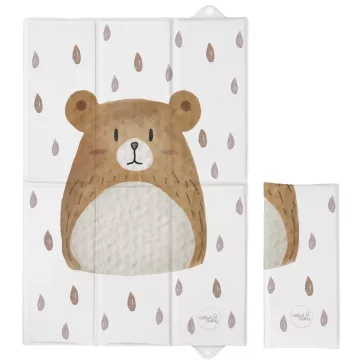 Pelenkázó alátét utazáshoz 60x40 cm - Basic Bear Buddy