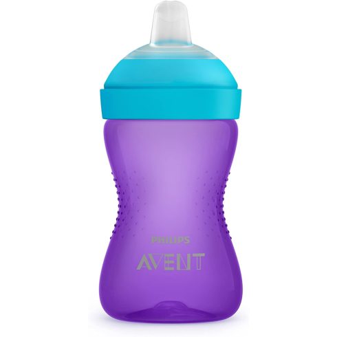 Philips Avent 9+ Puha, harapásálló csőrös pohár 300ml
 - lila