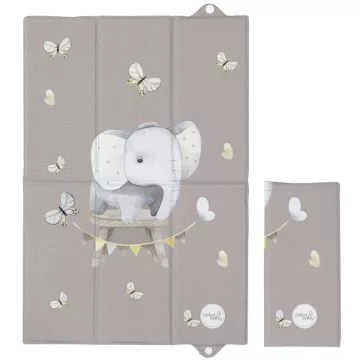   Pelenkázó alátét utazáshoz 60x40 cm - Basic Little Elephant