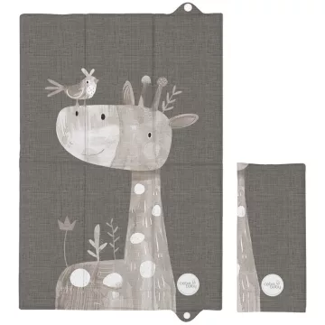   Pelenkázó alátét utazáshoz 60x40 cm - Basic Friendly Giraffe